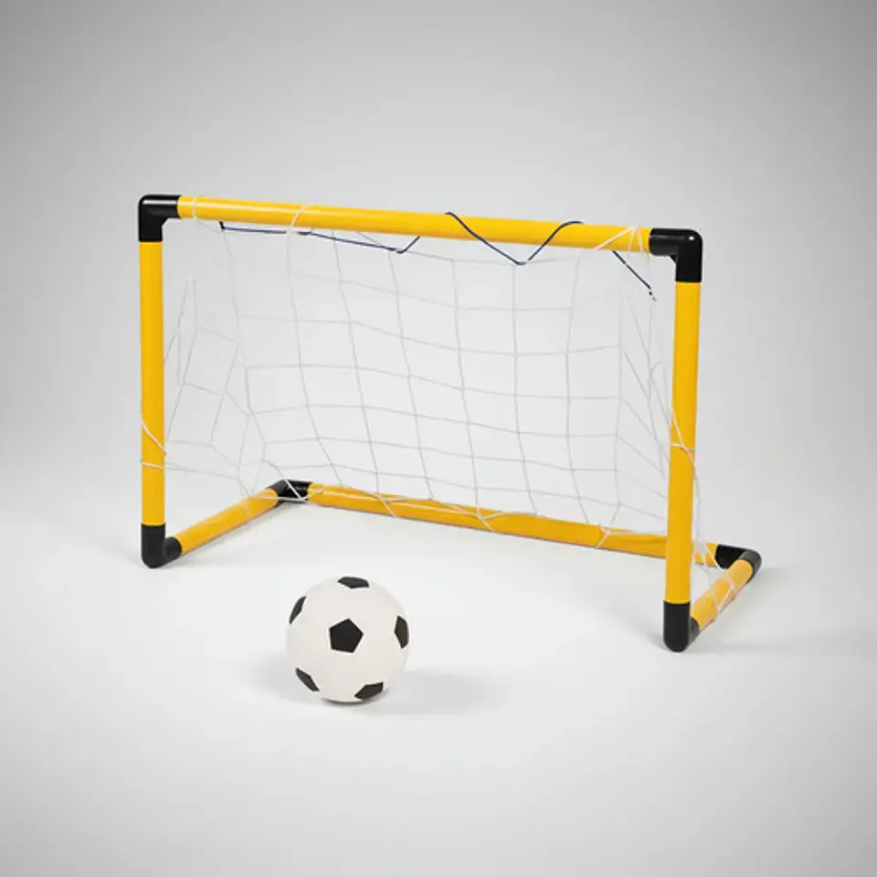 Cancha Fútbol Banquitas 65x85x45 Balón Mini Micro 3