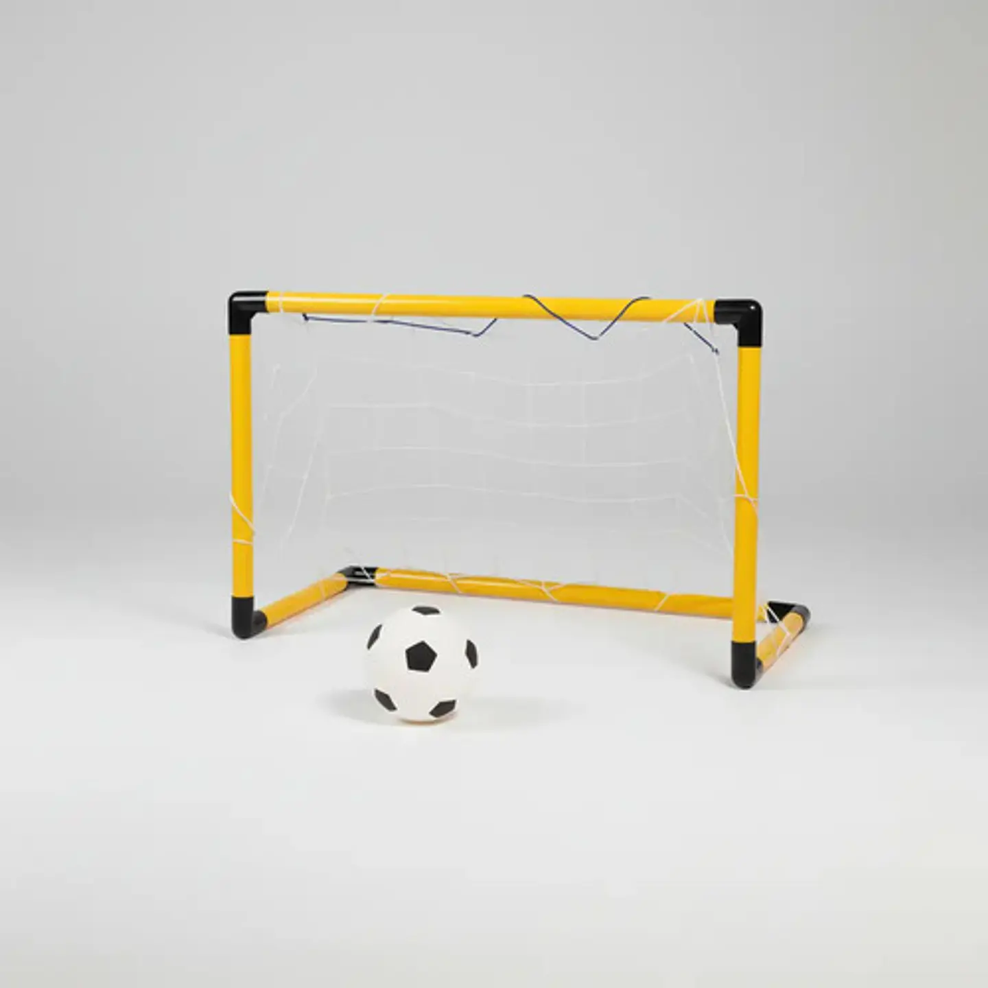 Cancha Fútbol Banquitas 65x85x45 Balón Mini Micro 5