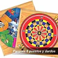 Juego Parqués 6 Dardos Magnetico 50 X 50 Cm Oficina  - Miniatura 3