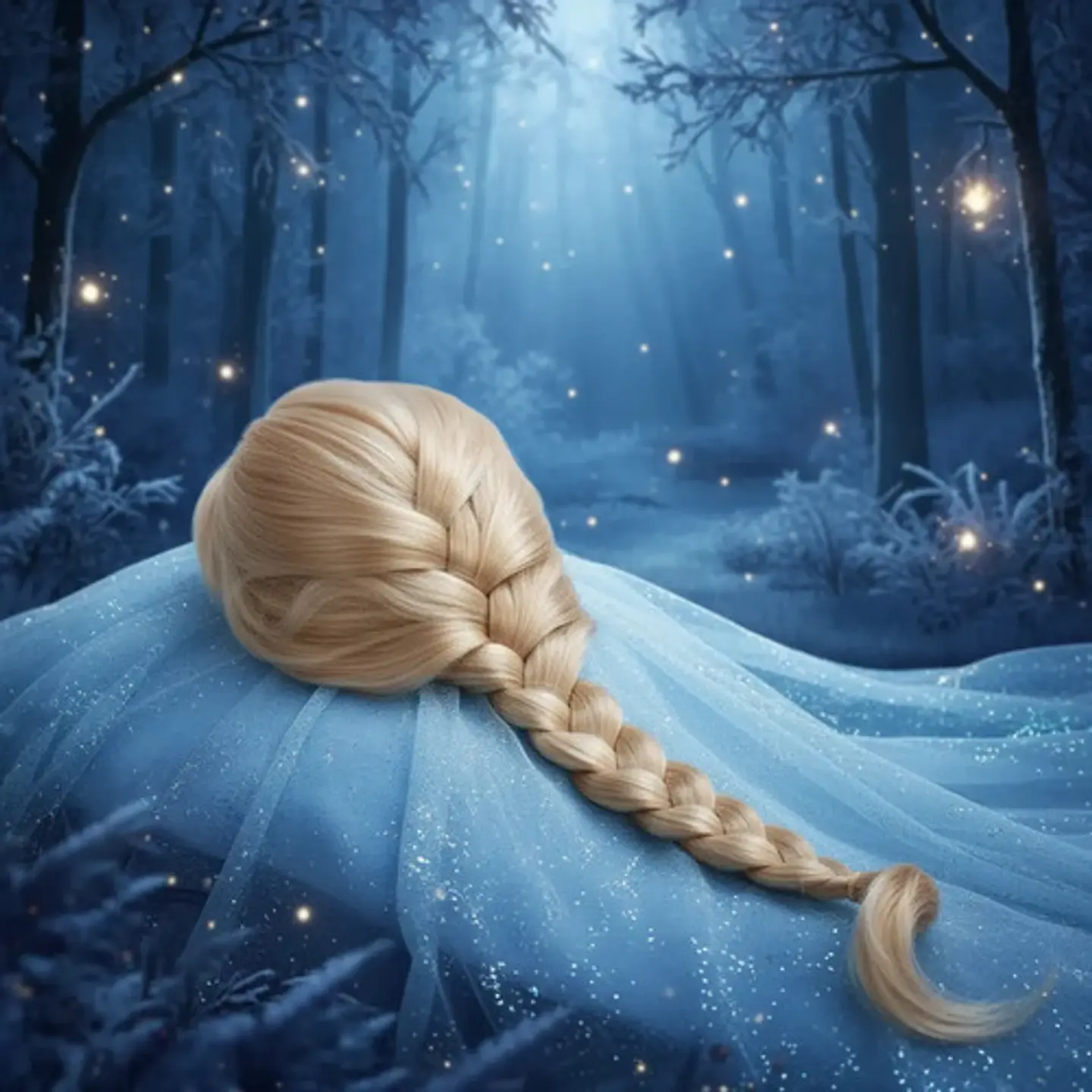 Disfraz   Peluca Frozen  Halloween Fiesta  Princesa Mp366 1