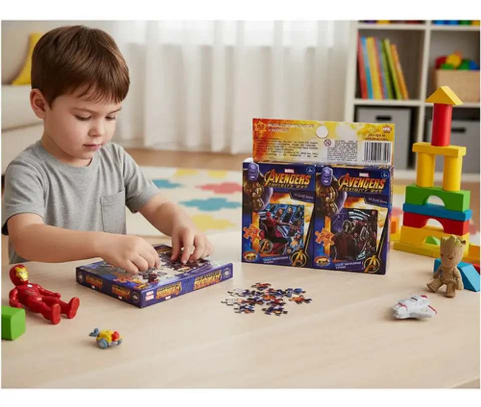 Rompecabezas 4 Und Avengers Puzzles 24 Piezas 9350 1