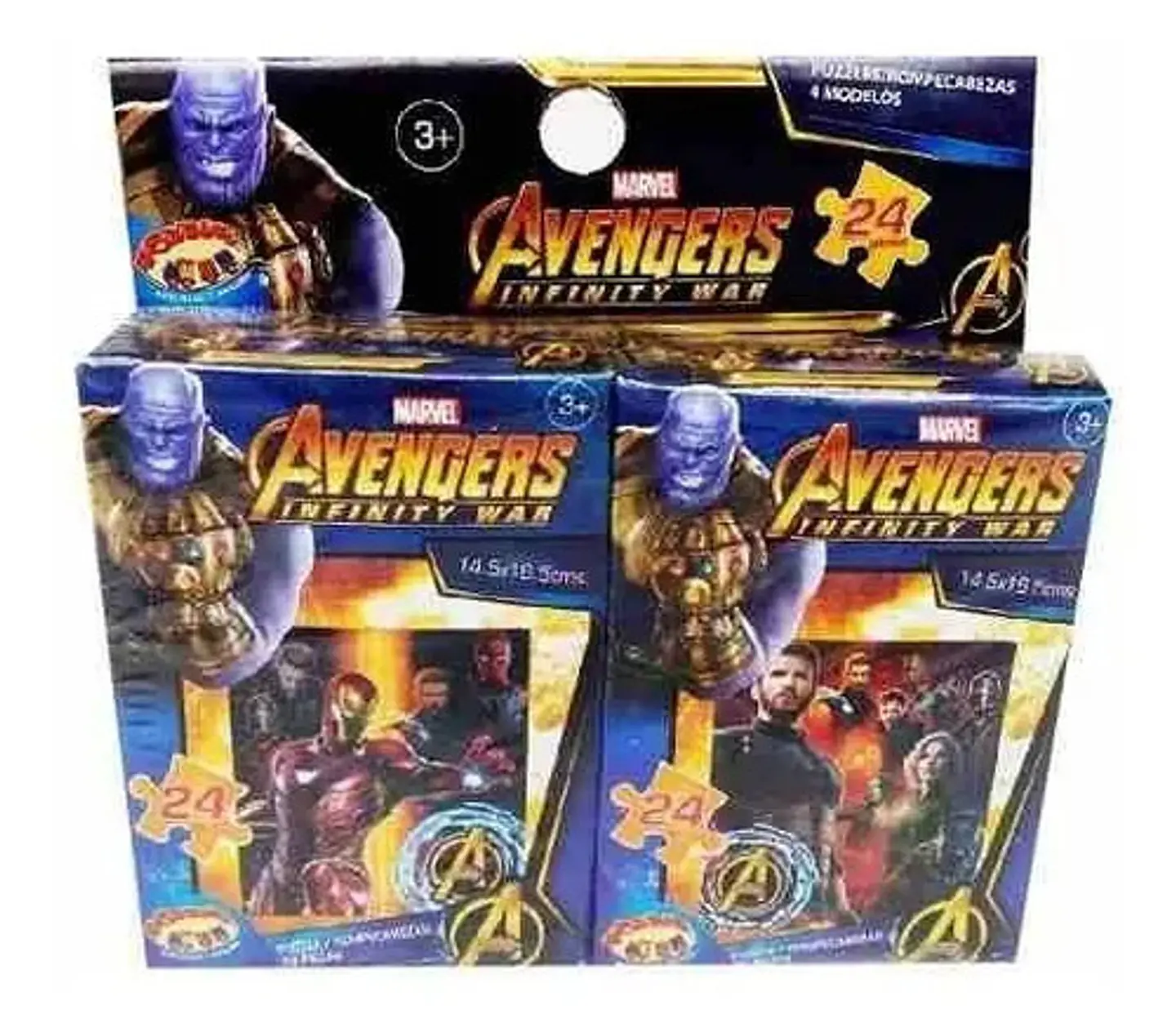 Rompecabezas 4 Und Avengers Puzzles 24 Piezas 9350 3