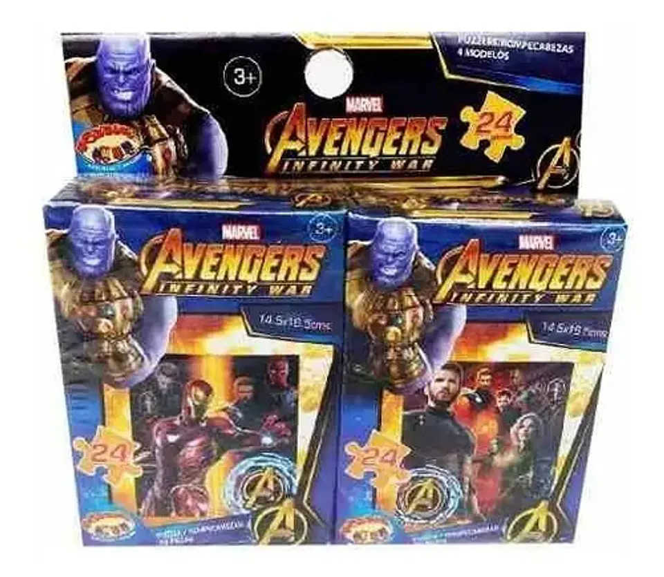 Rompecabezas 4 Und Avengers Puzzles 24 Piezas 9350 3