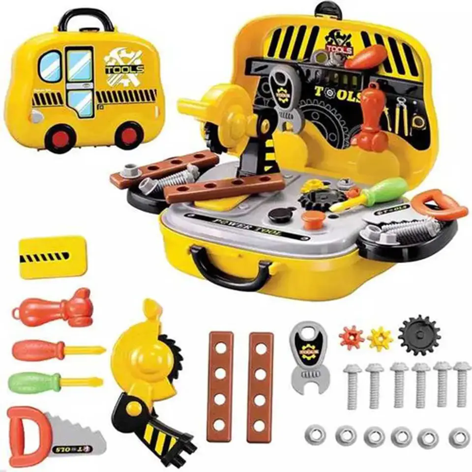 Set De Herramientas En Maletín Tools Juguete Ref 008- 916 9