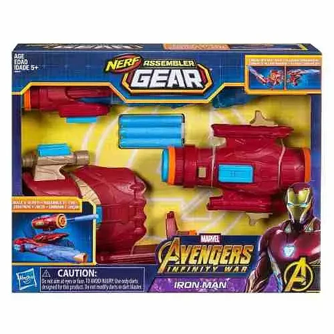 Marvel Avengers: Infinity War Nerf Iron Man Ensamblador E056