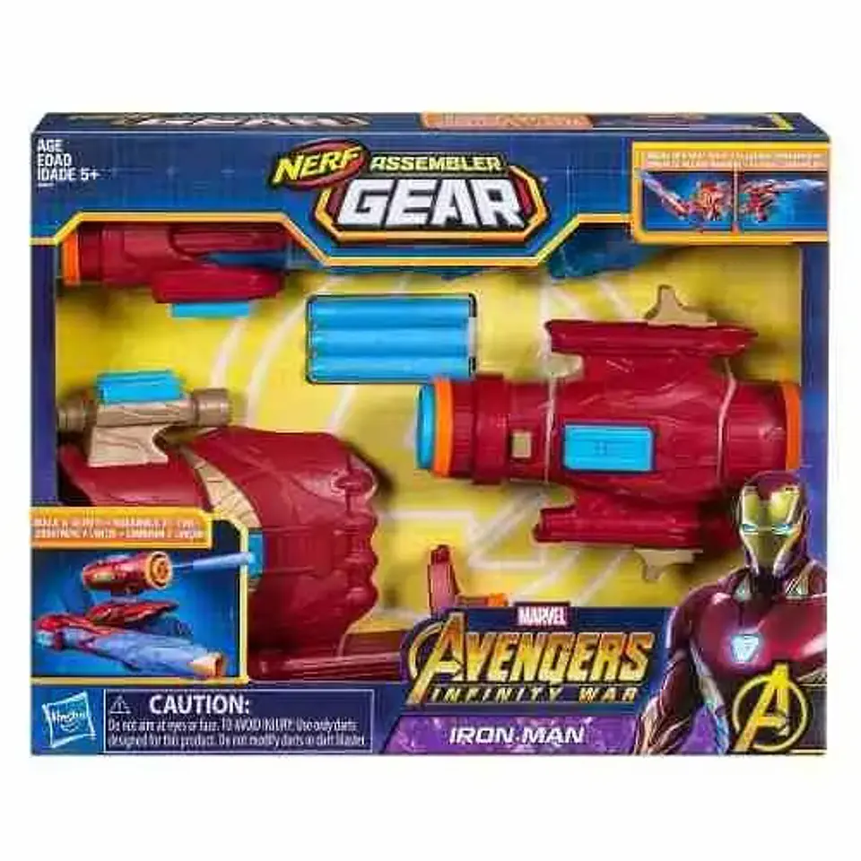 Marvel Avengers: Infinity War Nerf Iron Man Ensamblador E056 1