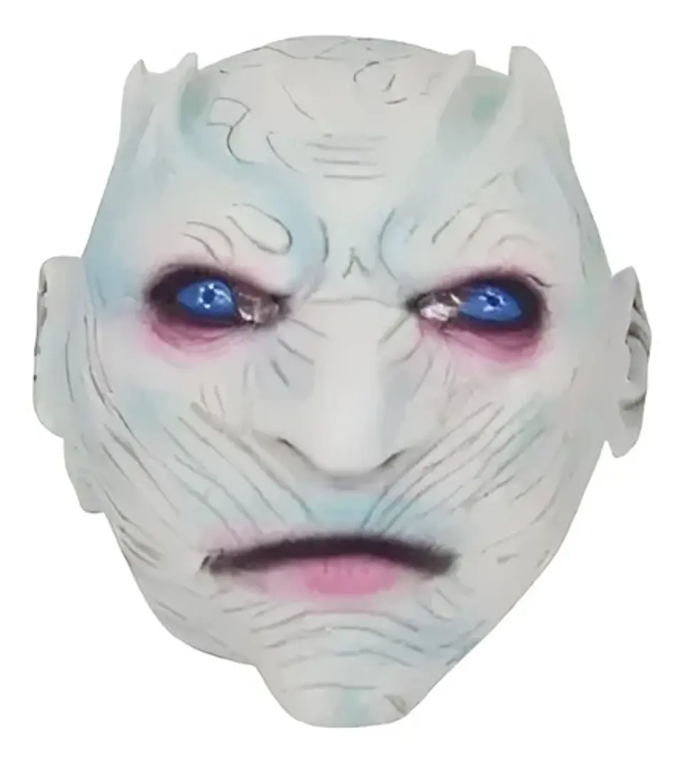 Máscara Blanca Juego De Tronos Rey Noche King White Walker  3