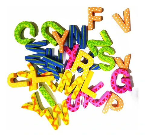 Abecedario Magnético Alfabeto 90 Pcs Fomy Fomi Para Tablero