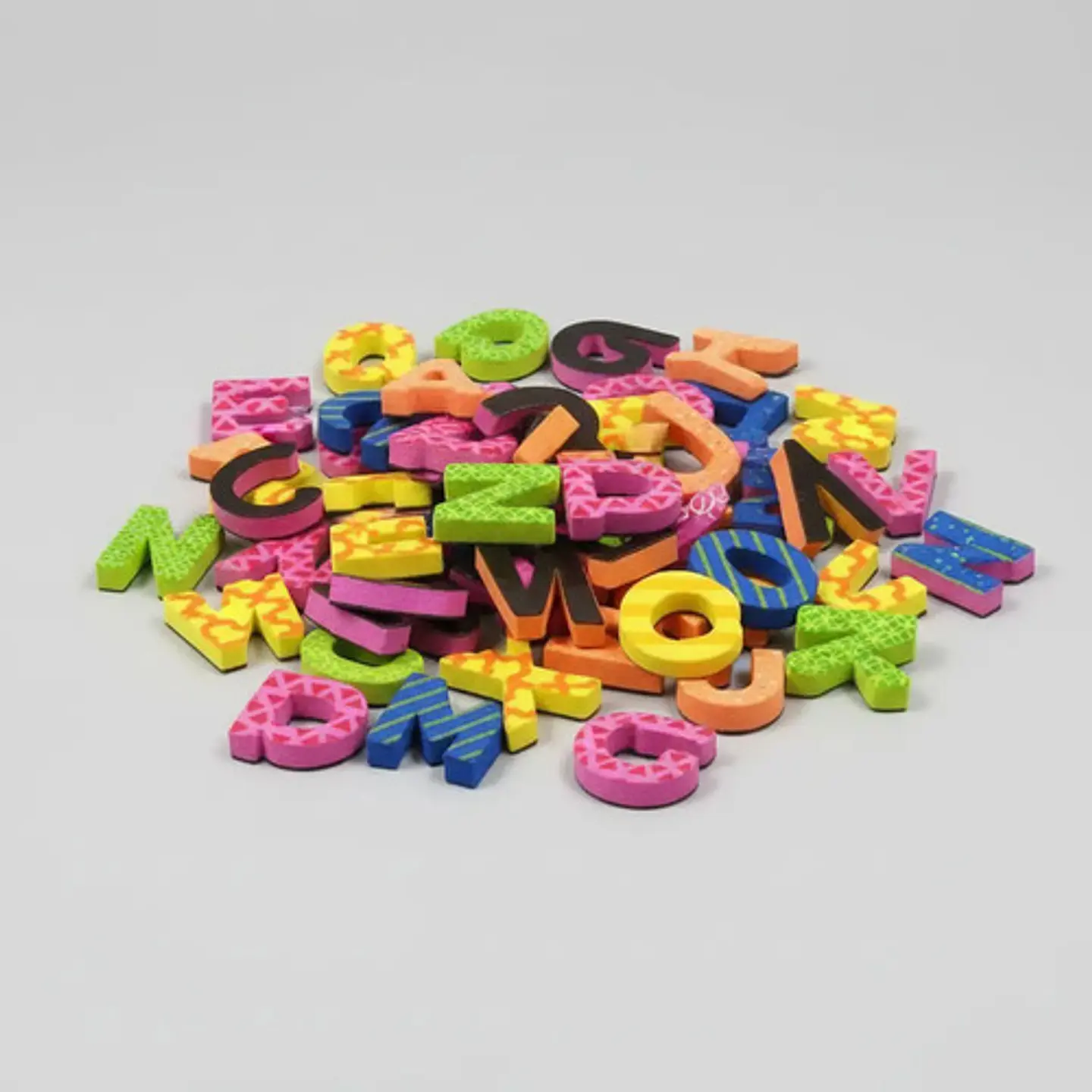 Abecedario Magnético Alfabeto 90 Pcs Fomy Fomi Para Tablero 4