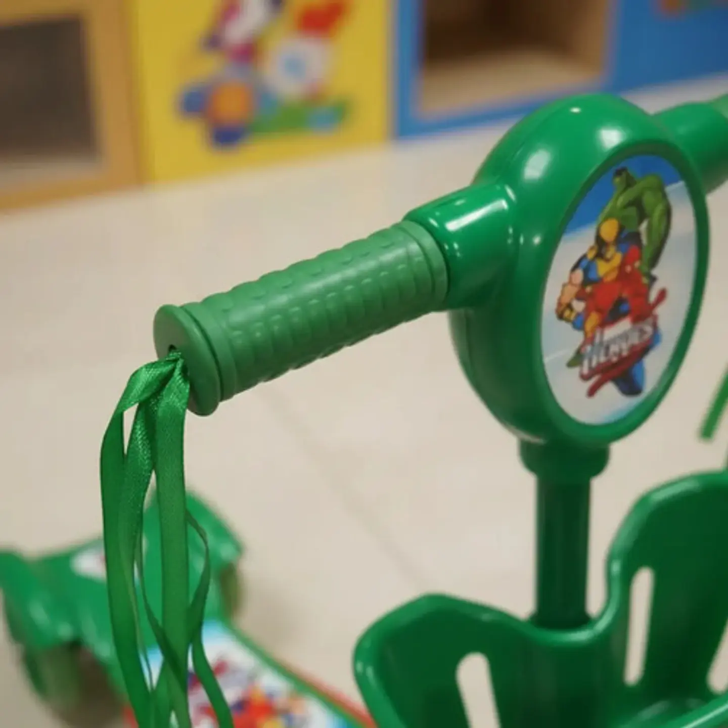 Scooter Patineta Niños Luces Canasta 3 Ruedas Juguete 4