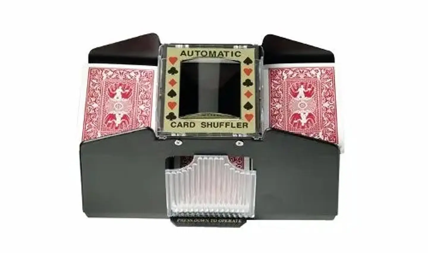 Mezclador Cartas Juego Poker Mesa Barajador 1