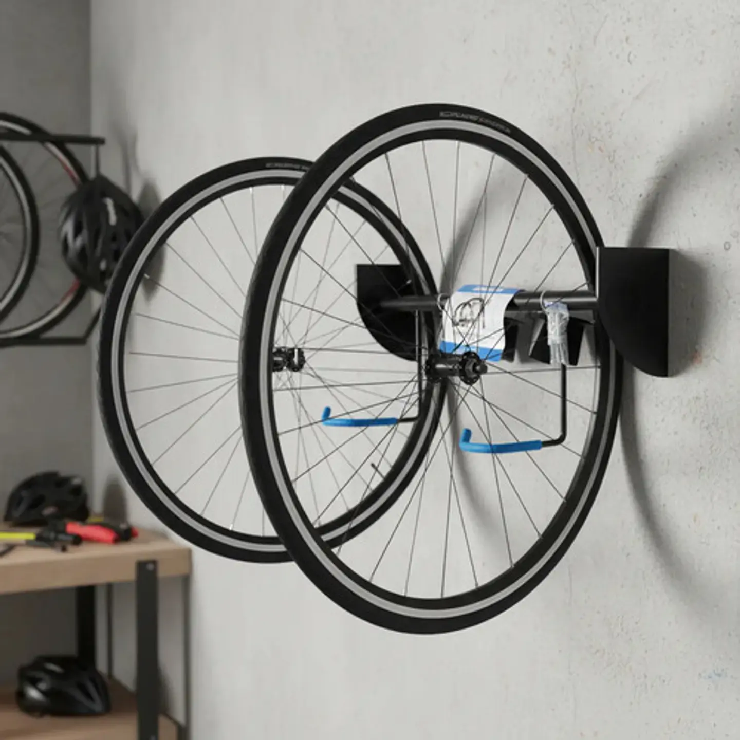 Anclaje Porta Bicicletas X2 Pared Soporte Cicla 3