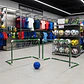 2 Arcos Futbol Con Balón De Fútbol Macrooutlet 80 X 65 X 35 - Miniatura 5