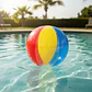 Balón Inflable Piscina Pelota Juguete Intex Ref 59032 Np - Miniatura 2