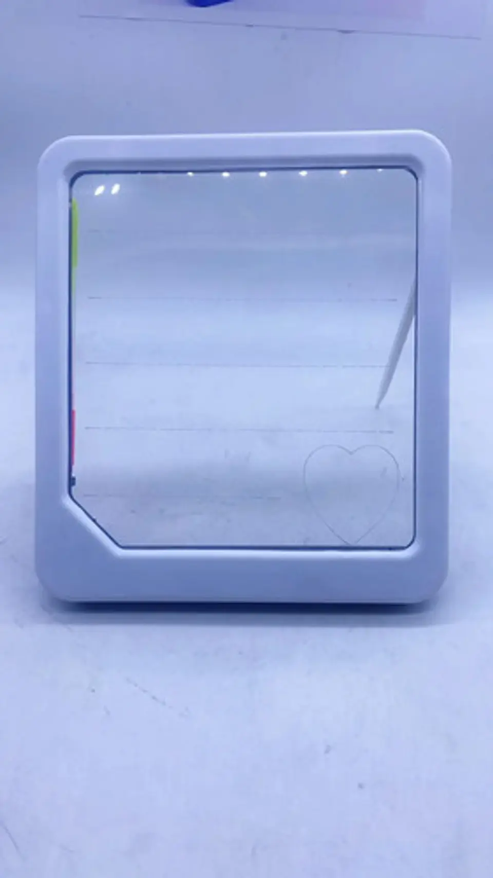 Tablero De Escritura Del Led 22 X 20 Cm Pizarra Luminosa 4