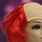 Peluca De Payaso Color Rojo It Ref   Ppy1877 Halloween - Miniatura 3