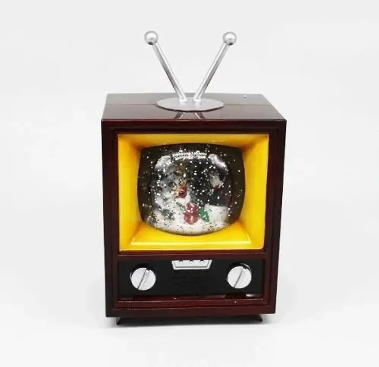 Bola Navidad Decoracion Televisor Con Luces Sonido  Wdl-1734 3