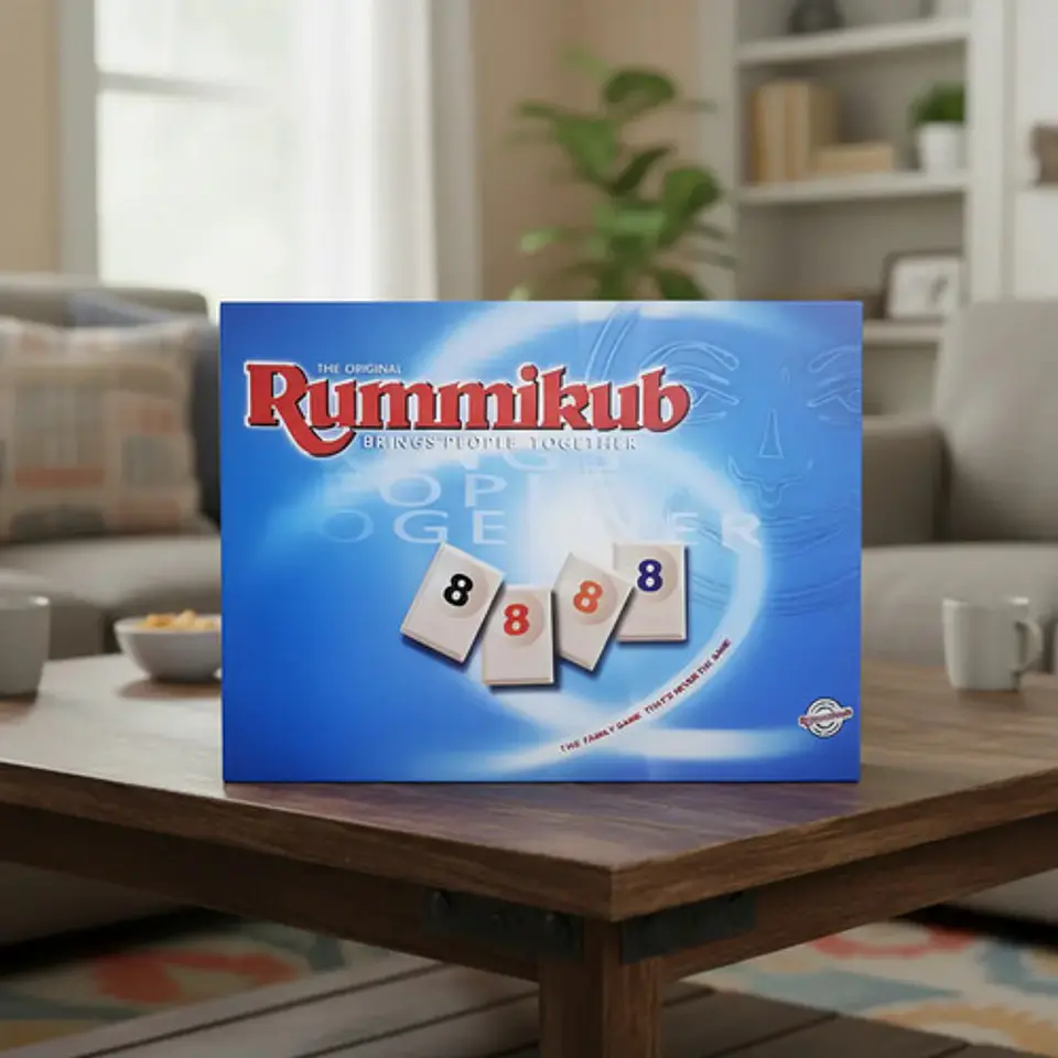 Rummi Rummy Kub Juego De Mesa Niños Fichas 1