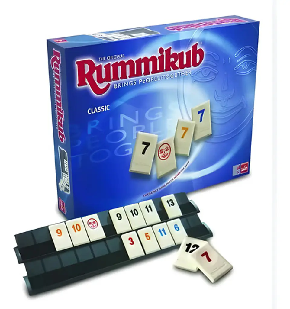 Rummi Rummy Kub Juego De Mesa Niños Fichas 2