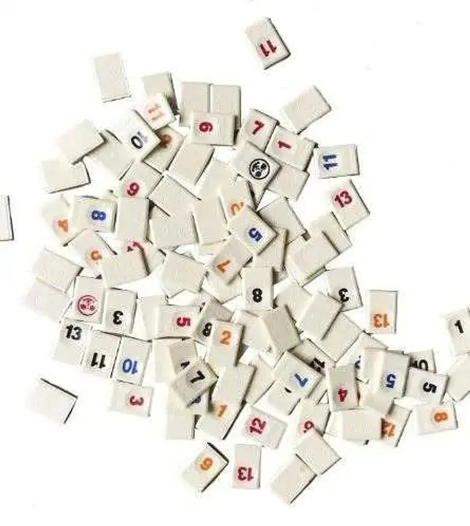 Rummi Rummy Kub Juego De Mesa Niños Fichas 3