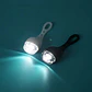 Luz Led Para Bicicleta Sapitos Color Blanco Y Negro Dc-488 - Miniatura 1