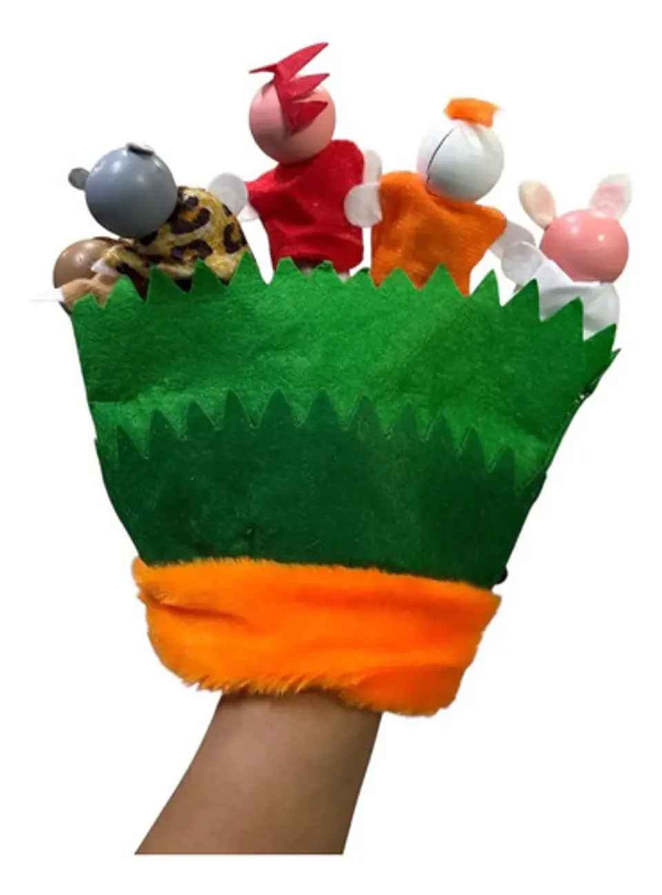 Set Títere Mano Granja Dedos X 5und 323 Marionetas 3