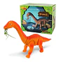 Dinosaurio Diplodocus Dinox Juguete 51cm Proyección Luces Educativo - Miniatura 1