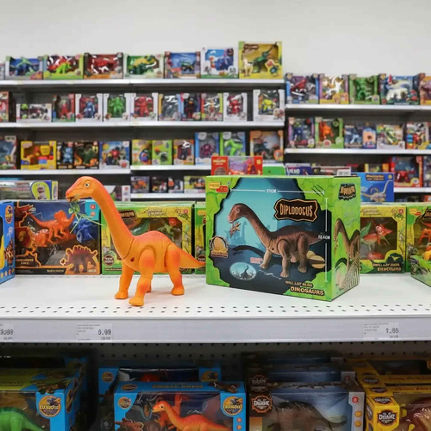 Dinosaurio Diplodocus Dinox Juguete 51cm Proyección Luces Educativo 4