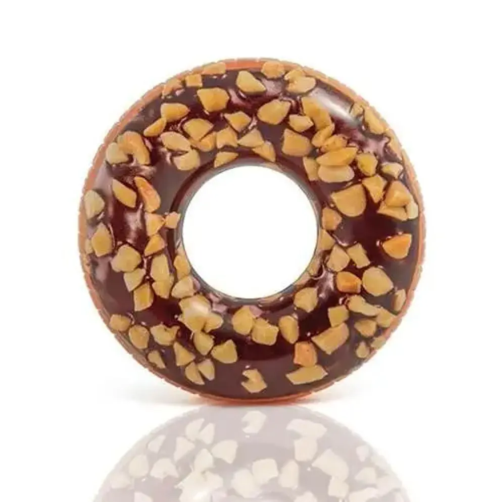 Flotador Dona Inflable Intex  Chocolate Donut Tube 56262 2