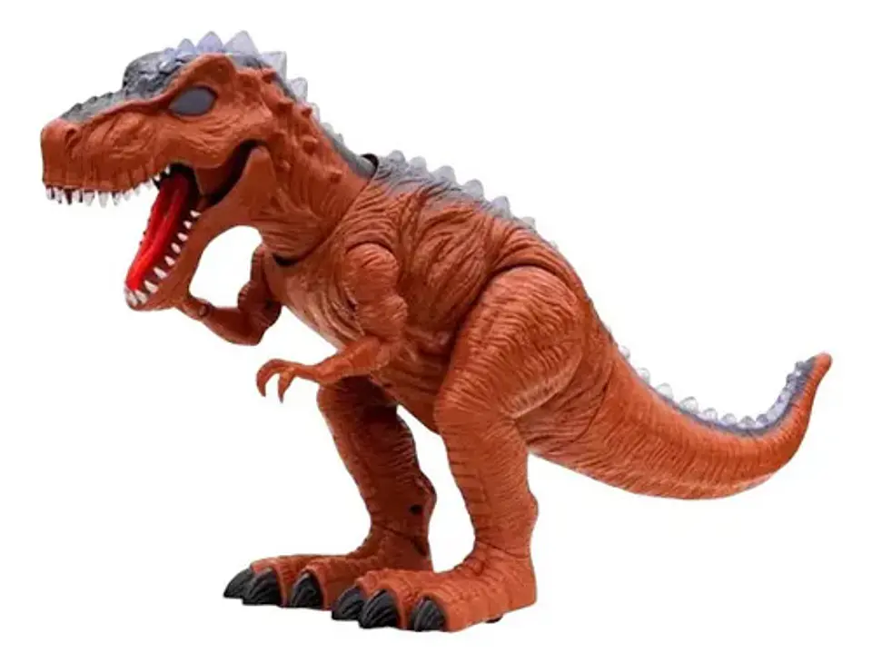 Dinosaurio Electrónico 27cm Altura Ref 881 Luces Y Sonido  1