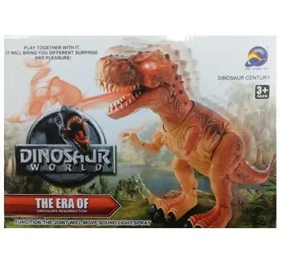 Dinosaurio Electrónico 27cm Altura Ref 881 Luces Y Sonido  2