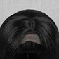 Peluca Negra  Disfraz  Halloween Ref Mp372-2 - Miniatura 5