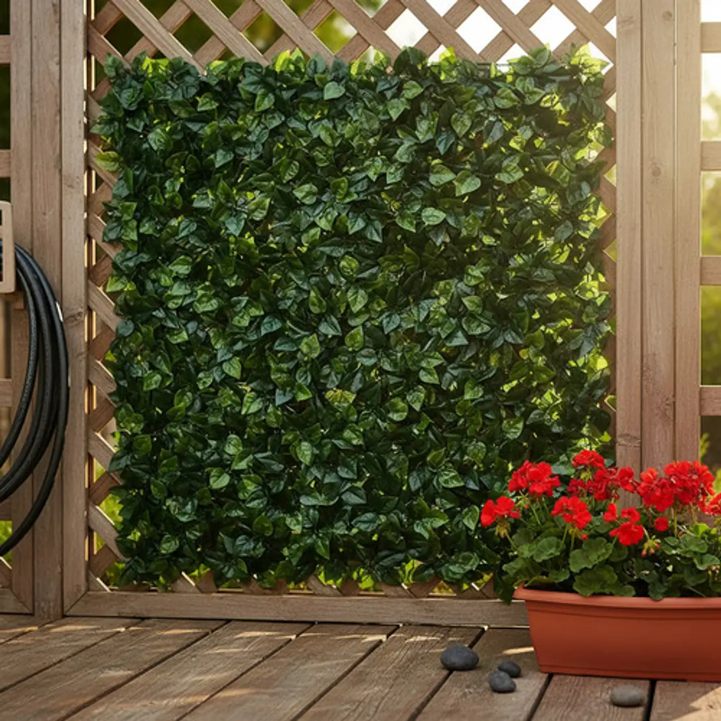 Matas Artificiales Decoración Hojas Jardín 12270 Wd X 1und  4