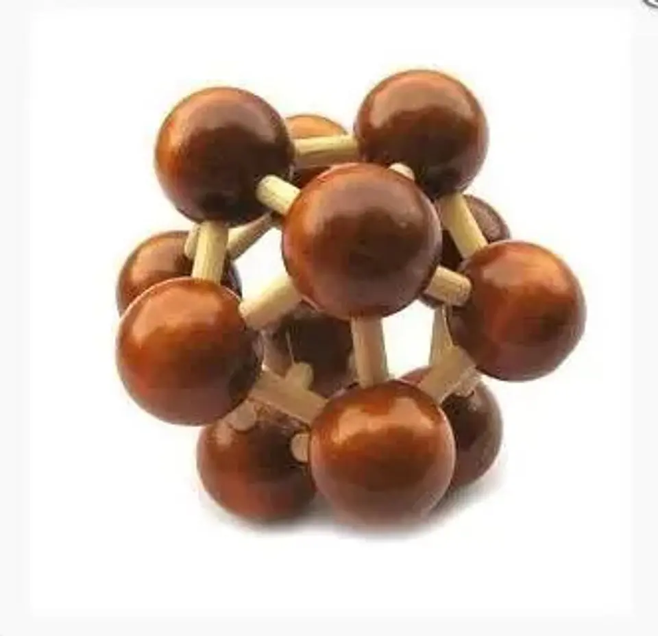 Bola Destreza Juguete Ref  Ds2815  Madera Cubos  2