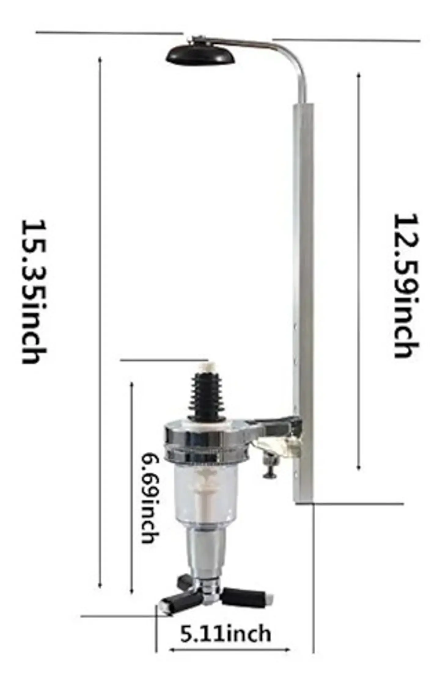 Bar Licorera Dispensador Dosificador 1 Botella Litro 3