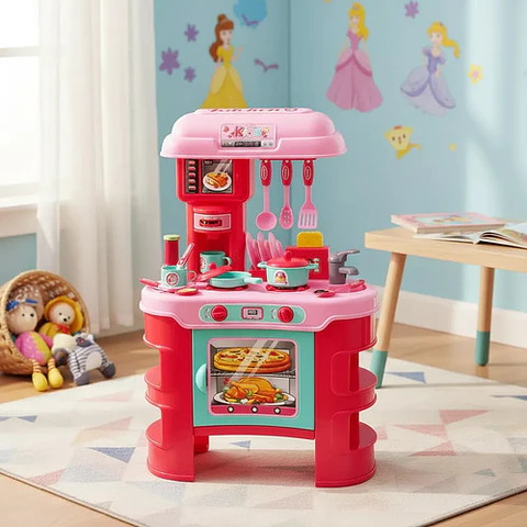 Set Juego Cocina Princesas Kitchen 008-908 Cheff Juguete