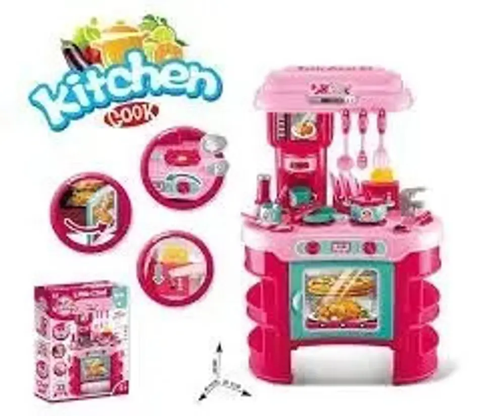 Set Juego Cocina Princesas Kitchen 008-908 Cheff Juguete 5