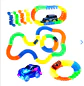 Pista  Variable  Luminous Luz Gd217 Carros Autos Magic Track - Miniatura 2