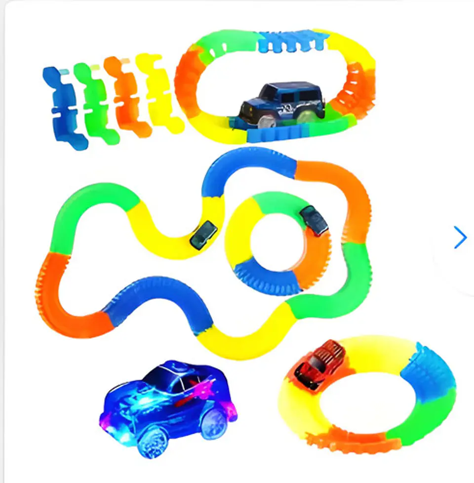 Pista  Variable  Luminous Luz Gd217 Carros Autos Magic Track 2