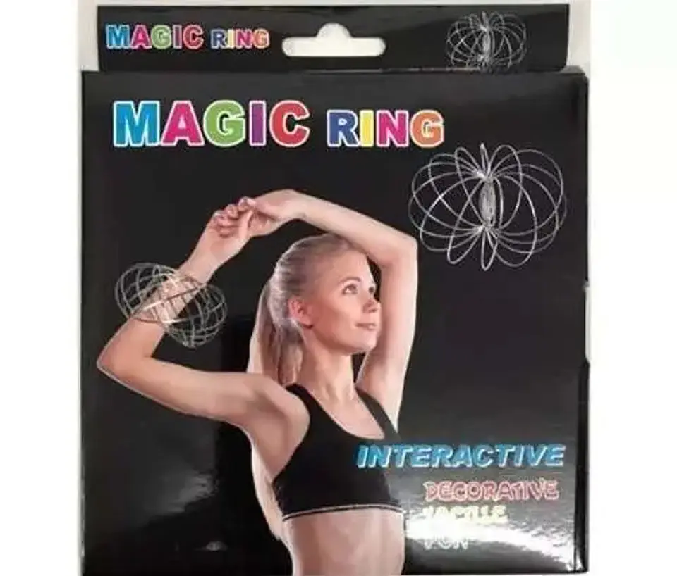  Magico Multicolor Moda 3d Magic Ring Ref 2462-2 Estrés Rela 4