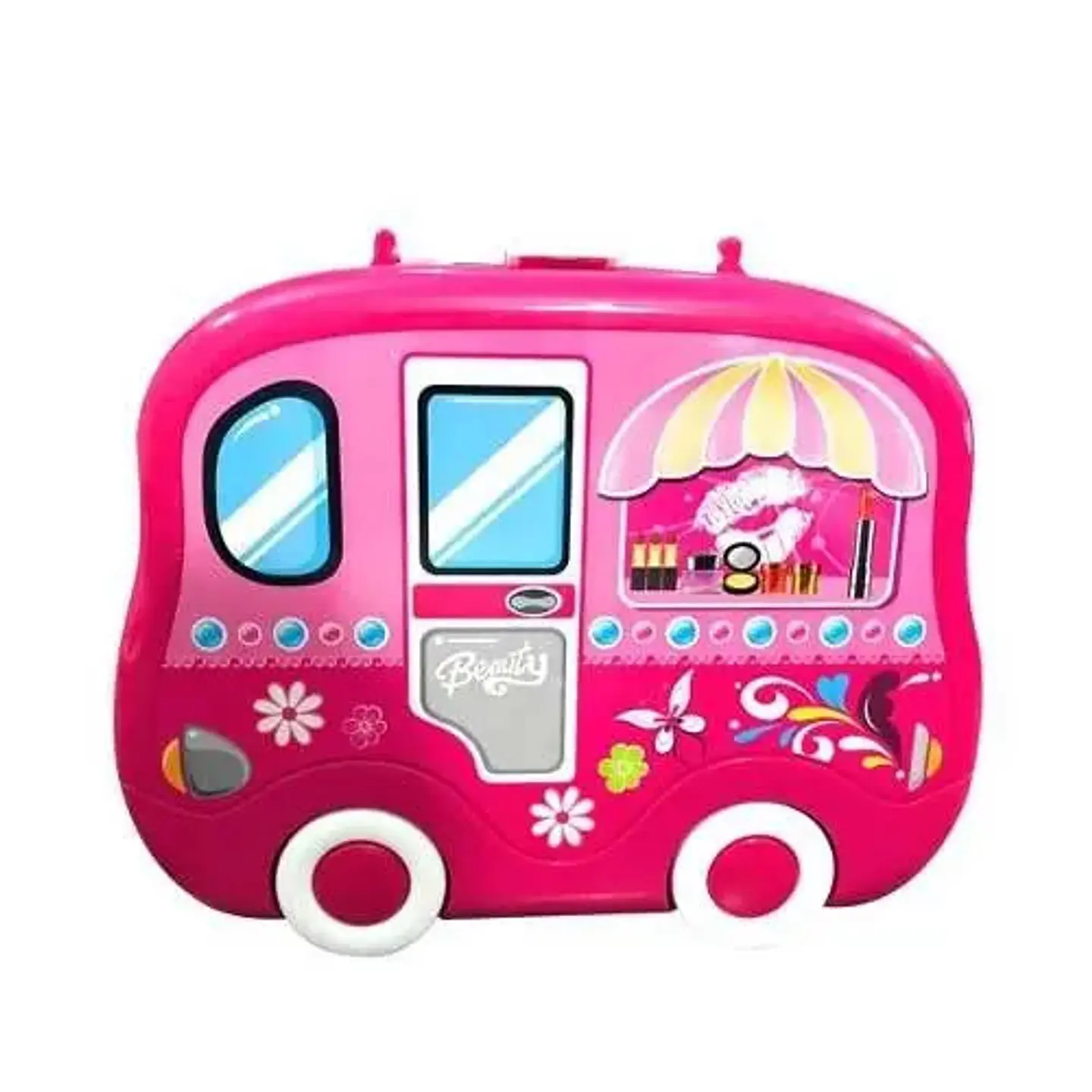 Set De Belleza Niñas Maletín Con Ruedas Tocador 008-917 4