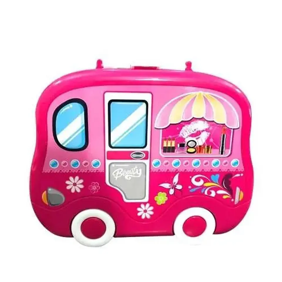 Set De Belleza Niñas Maletín Con Ruedas Tocador 008-917 4