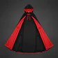 Capa Negra Con Rojo 90 Cm Halloween  Rerf  Mp853  - Miniatura 5
