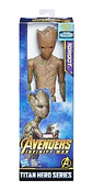 Figura De Acción Marvel Titan Hero Series Groot - Miniatura 1
