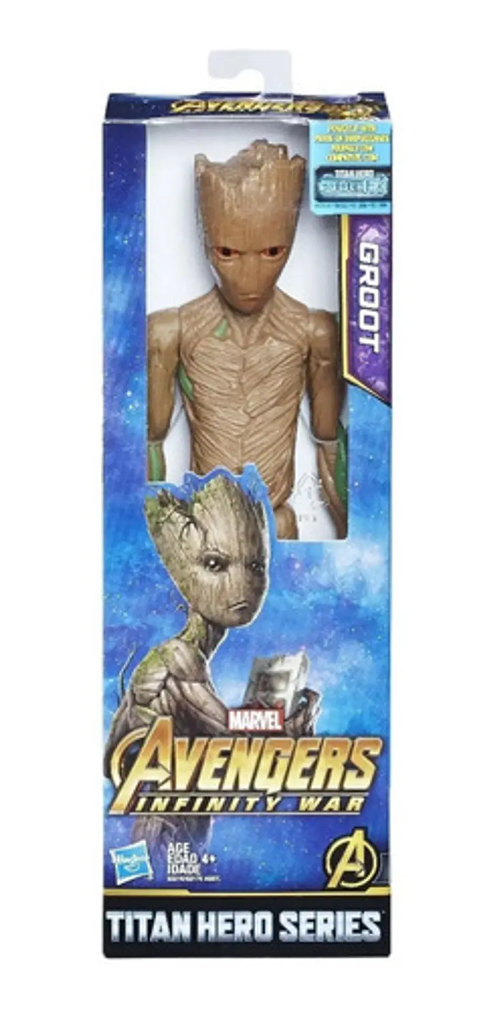 Figura De Acción Marvel Titan Hero Series Groot 1
