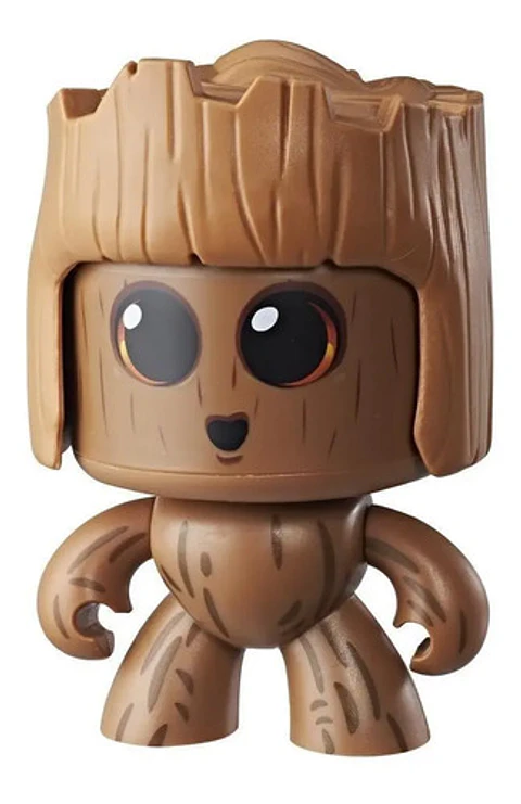 Figura De Acción Marvel Groot Mighty Muggs Con 3 Expresiones