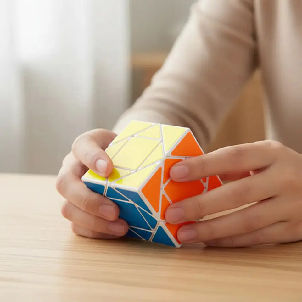 Caja De Pandora Mofangjiaoshi Cubo Rubik Blanco Ref. Mf8847 4