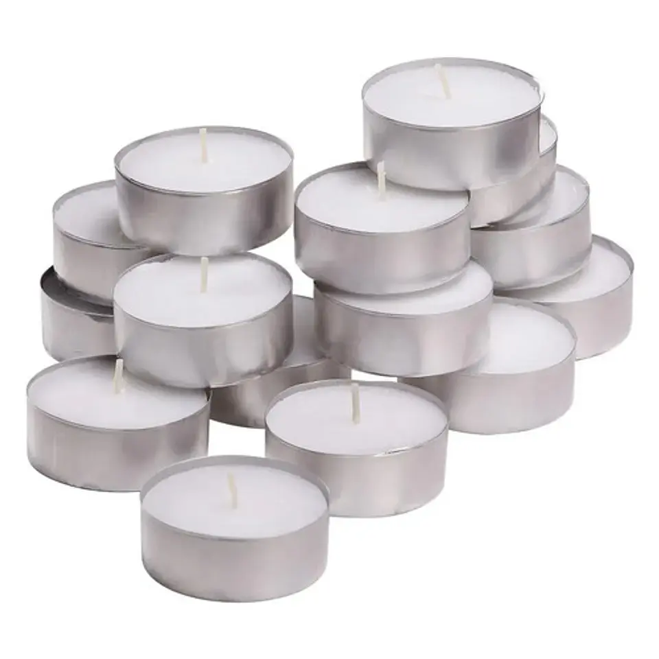 Velas Pebetero 64und Luz Decoración Aluminio Mechero 3050423 2