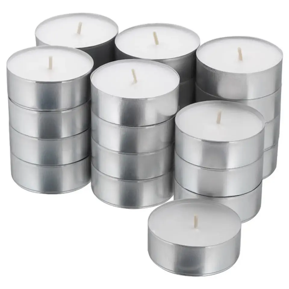 Velas Pebetero 64und Luz Decoración Aluminio Mechero 3050423 3