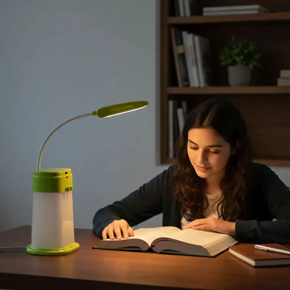 Lámpara Led De Escritorio Recargable Portátil Ref. Dq-1146 5